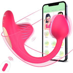 Wearable Panty Vibrator Sex Toys - App?Remote Control G Spot Anal Dildo Vibrator For Couples With Vibrating Bullet Egg, 10 Vibrations Butterfly Clitoral Massager Adult Sex Toys & Games For Women Men…