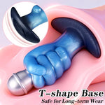 Realistic Fist Anal Plug Wearable Butt Plug Hand Dildo Dilator Trainer (L)