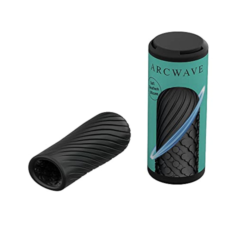 Ghost Male Masturbator Adult Toys For Him | Resuable Textured Men'S Stroker | Silicone Penis Sleeve For Men | Adult Male Sex Toys For Couples | Penis Cup For Sex Doll Oral Stimulation | Black