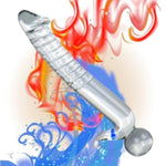 Crystal Glass Pleasure Wand for Men and Women - Anal Dildo with Plump Beads Style