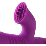 Handheld Sex Machine, 3 Speed Thrusting Dild, Rabbit Vibrator With Multiple Modes, Clitoral And G-Spot Stimulator