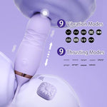 G Spot Vibrator Sex Toy For Women With Thrusting 3 In 1 Silicone Vibrator Massager With 9 Vibration And Thrust Modes Dildo Vibrator Female Sex Toy