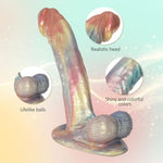 11.8 Inch Thick Fantasy Silicone Dildo for Women, Men, and Couples - Colorful Realistic Adult Sex Toy with Strong Suction Cup
