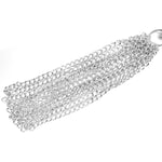 Sm Toy Metal Iron Chain Sex Whip Couple Flirting Whip Adult Toys With Anal Plugs Bdsm Training Toy (Silvery)