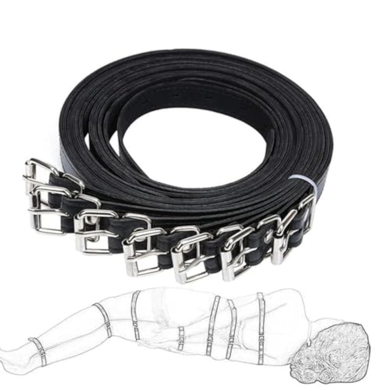 Bdsm Toys Bondage Restraints Adult Sex Toys For Couples, 7Pcs Full Body Leather Bondage Set Sex Rope Adult Toys, Sm Fetish Bdsm Kit Sex Bondage Gear & Accessories, Sex Games Adult Sex Toys For Men