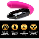 Bedroom Luxe Allure [Pink] Intimate Vibrator By Burruss | Rechargeable Body Massagers For Women | Tension Relieving | Couples Adult Toys