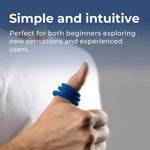 Loop Cock Rings - Medical Grade Silicone Penis Enhancer Set For Men - Last Longer & Get Harder Erections - Supports Ed - Set Of 3 Small Medium Large - Black