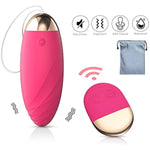 Bullet Vibrator Wearable Egg Vibrator Remote Control G-Spot Clitoris Stimulation Soft Silicone Rechargeable Waterproof 10 Vibration Modes Adult Sex Toy For Women And Couples