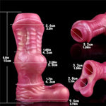 Huge Knot Penis Sleeve Silicone Penis Enlarger Sleeve With Cock Ring Adult Sex Toy: Realistic Penis Extender Sleeve Men Sex Tool, Monster Penis Sheath For Men