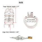 Stainless Steel Long Cock Cage Stealth Lock For Sm Penis Exercise Sex Toys J3550 50Mm