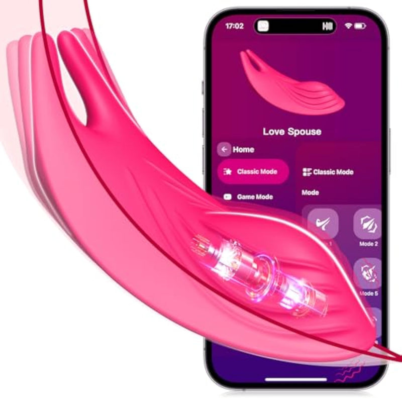 Long Distance Couples Vibrator for Women with App Control and 9 Modes