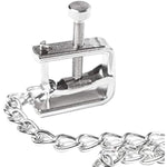 Nipple Clamps, Adjustable Metal Breast Clip With Chain And Flat Clip Head Bondage Restraints Fantasy Sm Sex Toys For Women