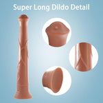 Horse Dildo + 8.5 Inch Anal Beads Training (M)