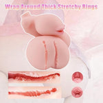 Sex Doll For Men Male Masturbator,3.3Lb Mini Sex Toys With Soft Big Boobs Butt Pussy Ass,Realistic 3D Vaginal And Anal Tunnel Sex Dolls For Men