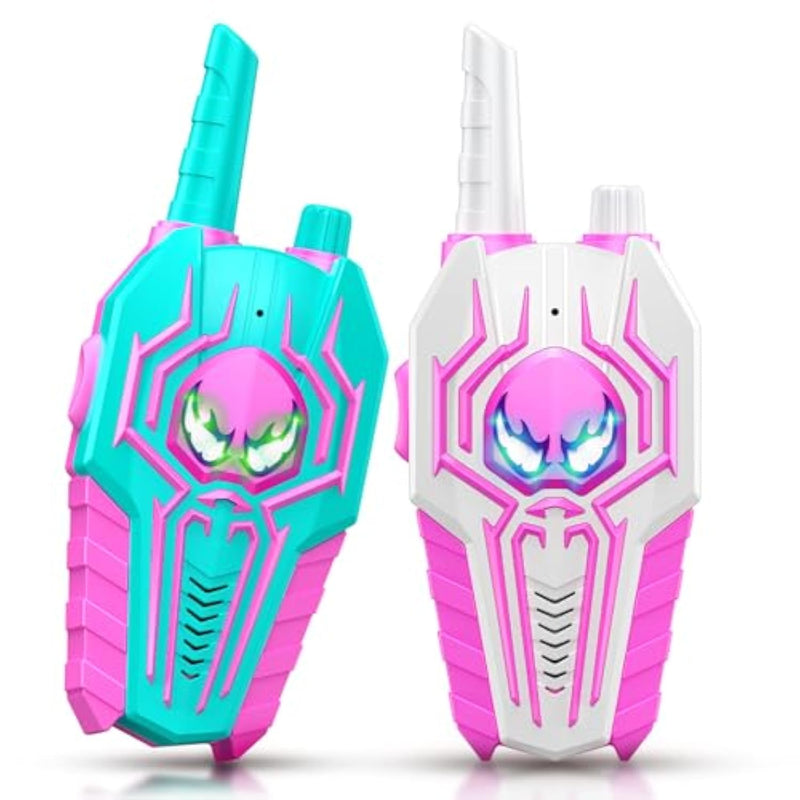 Cool Walkie Talkies For Girls Kids: Christmas Birthday Toys Gifts For 3 4 5 6 7 8 Year Old Girls Toys Ages 6-8 Kids Walkie Talkies 2 Pack Outdoor Stocking Stuffers Toy For 3-8 Year Old Girl Gift