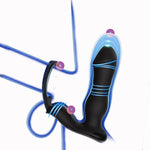 Anal Vibrator Ring Anal Sex Toys Private Massager, Anal Plug Male Sex Toys P Spot Massager, Butt Plug With Distant Range Use Waterproof