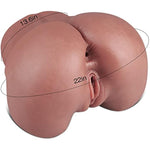 Sex Dolls Male Masturbator Sex Toys For Men, Adult Toy Fleshy Pocket Pussy With Vagina & Anal Dual Channel Female Torso Stroker, Brown Realistic Male Sex Toy Dolls Masturbators (7X6X4.6 Inches,4.5Lbs)