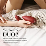 Duo 2 Clitoral Sucker Rabbit Vibrator Sex Toy | Clit Sucking Gspot Vibrating Stimulator | Clitoris Suction | Sexual Pleasure Device | Dildo | Adult Toys For Women | Dual Stimulator | Red