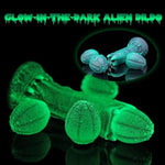 Gitd Ovipositor Dildo Toy With 3 Eggs - Alien Dildo Birthing Sex Toys With Egg Laying Booster, Parasand Ovipositor, Unique Fantasy Glow In The Dark Dildo, Anal Adult Sex Toys For Men Women Couples