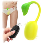 Remote Control Vibrator For Women - Hands-Free G-Spot & Clitoral Stimulator, Whisper Quiet Wearable Vibrator For Couples, Long Distance Lover, 10 Vibration Modes (Bean Sprout Design)