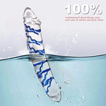 Thick Double-Ended Dildos,11.2 Inch Clear Glass Anal Plug Sex Toys For Women,Men