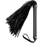 Flogger Black Whip 23" Floggers And Paddles And Whips Sex Starter Kit