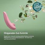 Premium Eco Clitoris Vibrator Sex Toy | Clit Stimulator With 12 Suction Speeds | Vibrating Dildo Adult Toys For Women | Clitoral Sucker Sexual Pleasure Tools For Women | Renewable Materials