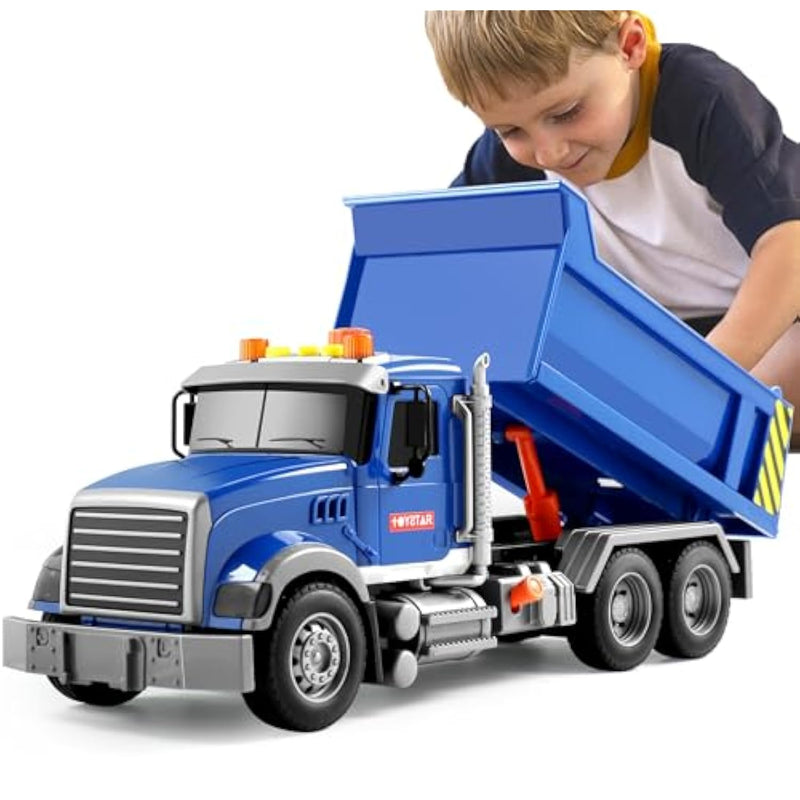 Toddler Trucks Toys For Boys Age 3-5,Big Dump Truck With Lights And Sounds,Kids Boy Toys Christmas Birthday Gift Car