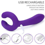 Joek Powerful Tool Gift For Her Pleasure Toys Rabbit Ears Tools For Female 10 Mode And Thrusting Massage Toys, Handheld Personal Bullet Massage Rod For Women Portable Body Relax Female Gift