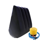 Inflatable Triangle Support Pillow - Ergonomic Back Cushion, Portable Multi-Functional Furniture For Bedroom Couples Play & Travel