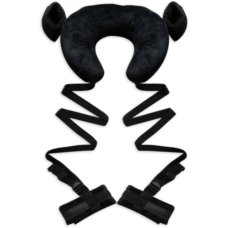 Bdsm Bed Sex Bondage Romance Straps Neck Pillow With Adjustable Plush Handcuffs And Leg Straps Set Female Restraint Submissive Kit Suitable For Adult Couples Soft Bed Restraint