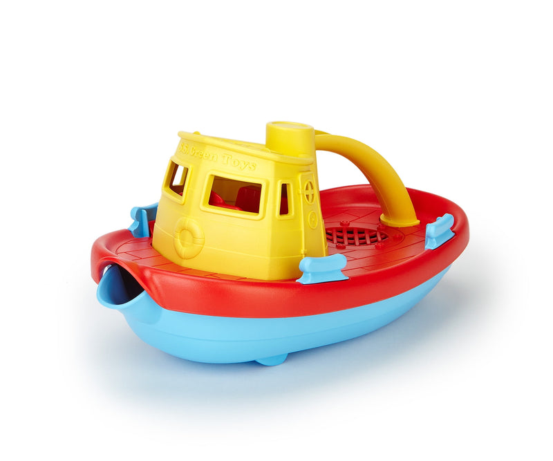 Tugboat Bath Toy, Yellow Top