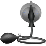 Inflatable Anal Plug, Expand Butt Plug Anal Dildo, Liquid Silicone Prostate Massager Anal Beads Perineum Massager Anal Sex Toy For Women, Men And Couples