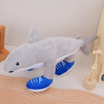 2025 New Italian Brainrot Animals Plush Toy, Tralalero Tralala Plush Toys Brain Rot Stuffed Plushie Figure Doll (Tralalero Tralala)