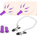 Adjustable Metal Nipple Clamps Entertainment Clip For Women R666 Non-Piercing Nipplerings Clip On Nipple Rings Decorative Clip For Clothing Accessories Suction Cup