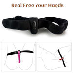 Sex Toy Restraint Leg Strap For Women, Vibrator Elasticity Bondage Forced Strap For Hands-Free Play, Reusable And Adjustable Leg Strap, Elasticity Constrained Forced Strap For A Variety Of Vibrators