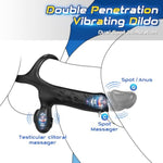 Dual Action Vibrating Male Masturbation Kit with Remote Control