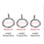 Cb Lock Male Penis Lock Ring Imprisons Chastity Lock Accessory Snap Ring Chastity Cage Universal Fit For Safety Lock Multi-Use For Male Bondage Ring
