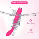 Rose Vibrator, High-Frequency G Spot Clitoris Vibrator With 5 Speeds & 10 Modes - Powerful Clitoral Stimulator, Vibrating Massager Sex Toys For Women Sexual Pleasure, Rose Toys Pink
