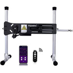 Premium 3.0 Pro, Sex Machine With Kliclok System, Wire And Intelligent App Controlled Love Machine With Dildo, Black