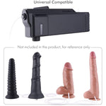 9.5” Squirting Dildo, App Controlled Lubricant Applicator, 7” Insertable Length Silicone Ejaculating Dildos With Kliclok System