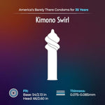 Condoms Pack Of 36 - Double-Helix, Twisting Shape, Condom Innovation, Extreme Sensations, More Comfort, Lubricated, With Reservoir Tip, Natural Latex Condoms, Vegan, No Latex Odor