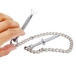 Nipple Clamps Sm Sex Toy, Nipple Clamps Toys With Chain Necklace, Nipple Clamps Sex Pleasure Women For Couples Bdsm Erotic Extreme, Steel Nipple Clip For Pressure