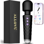 Silicone Clitoral Vibrator Wand for Women with 10 Vibration Modes and Rechargeable Design