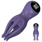 Male Sex Toys Penis Vibrator with 12 Modes, Adult Masturbator with 6 Tentacle Points and Screen Display