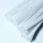 100 Pcs White Pipe Cleaners, 12 Inch Chenille Stems for DIY Crafts