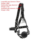 Ball Gag Silicone And Nose Hook Sex Things For Couples Kinky Bondage Gear & Accessories Chastity Cage Adjustable Belt Bdsm Sex Toy (50Mm,Black)