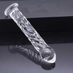 Glass Clear Dildo Adult Sex Toys For Couples, Realistic Dildos Glass Buttplug Anal Plug Male Sex Toy For Prostate Massager Dilators, Thin Fantasy Dildo Anal Sex Toys For Women Men