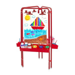 3-Way Acrylic Panel Easel for Multiple Children's Artwork