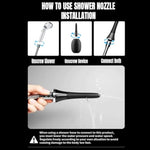 Anal Douches For Men Women Lgbt Feminine Care Shower Silicone Tips Douche Anal Douching Spray Can Be Connected To Shower Head Oh-Ot-273